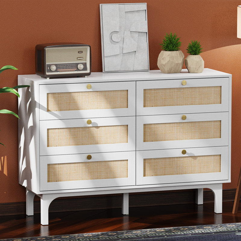 6 Drawer 120Cm W Dresser