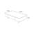 Modern simple rectangular coffee table-47400630