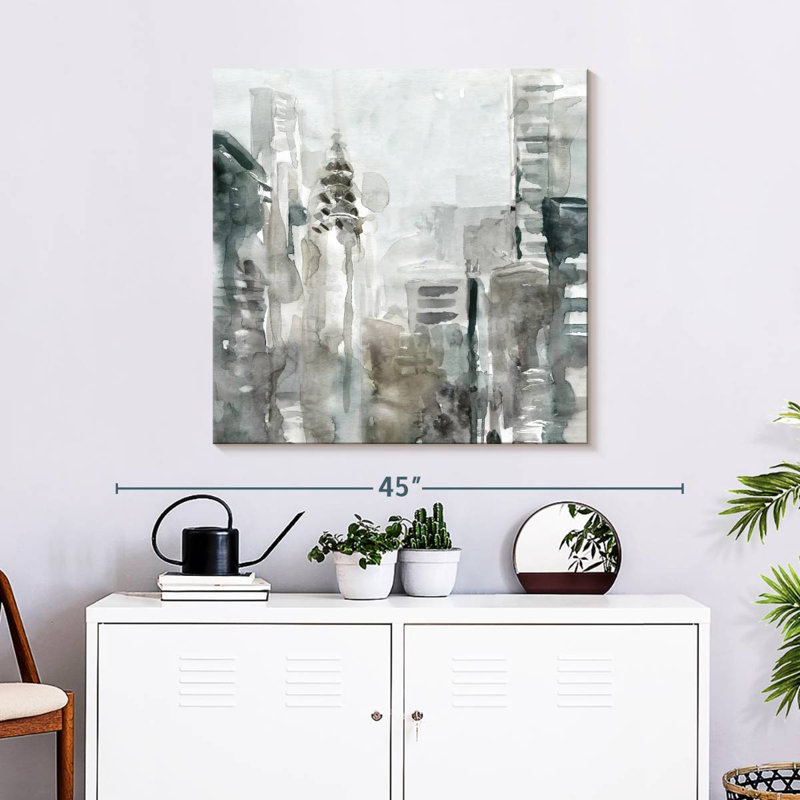 Sireci New York Streets Abstract, 30" H x 30" W