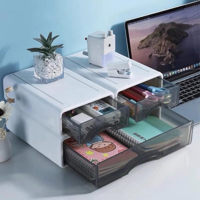 Plastic Desk Organiser