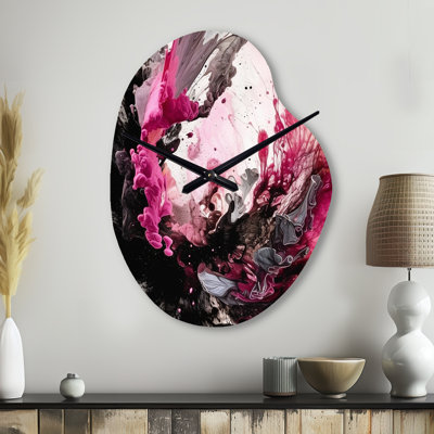 Horloge murale en métal Shumway