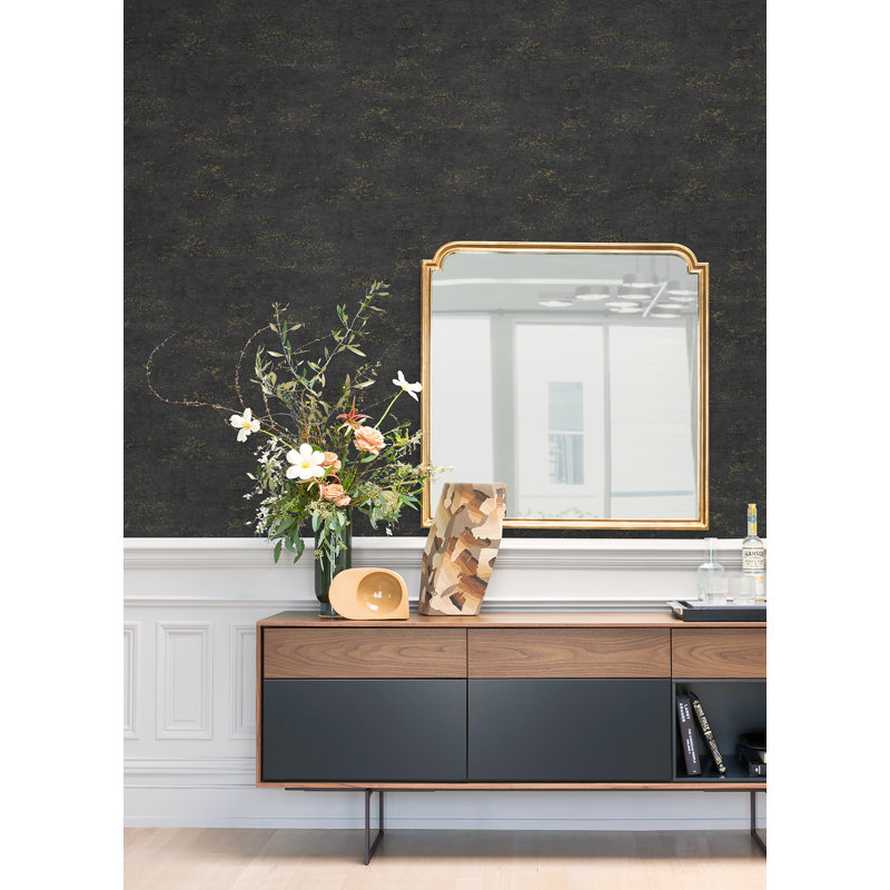 Elatha Abstract Metallic Wallpaper Roll