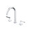 Modelle Widespread Lavatory Faucet With C-Spout