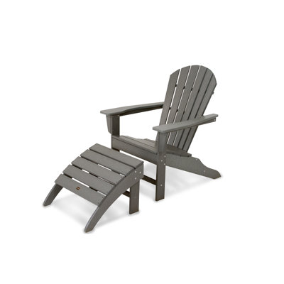 POLYWOOD South Beach Adirondack 2-Piece Set