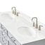 Ensemble de meuble-lavabo double 72,25 po avec plateau en quartz Blazier-1146183561-1183399417