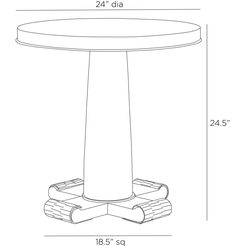 Hurst Solid Wood End Table