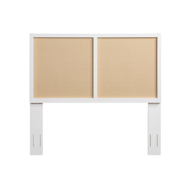 Barkley Cane And Solid Wood Queen/Full Headboard, Queen