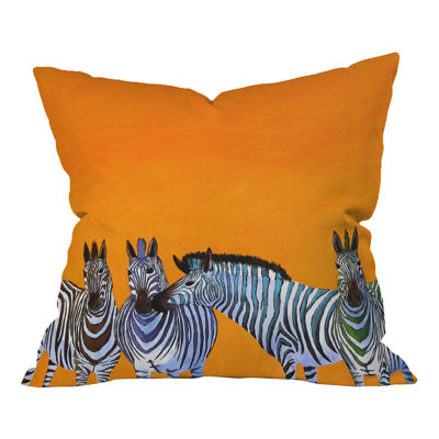 Coussin zèbre à rayures à sucre