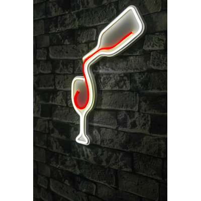Ruban néon flexible à DEL, étanche IP67, 12 V CC, 12 W, longueur totale de 375 cm (12,3 pi) | Blanc et rouge, 400 lumens, modèle en mousse de PVC | Parfait pour la décoration intérieure, les fêtes et les événements