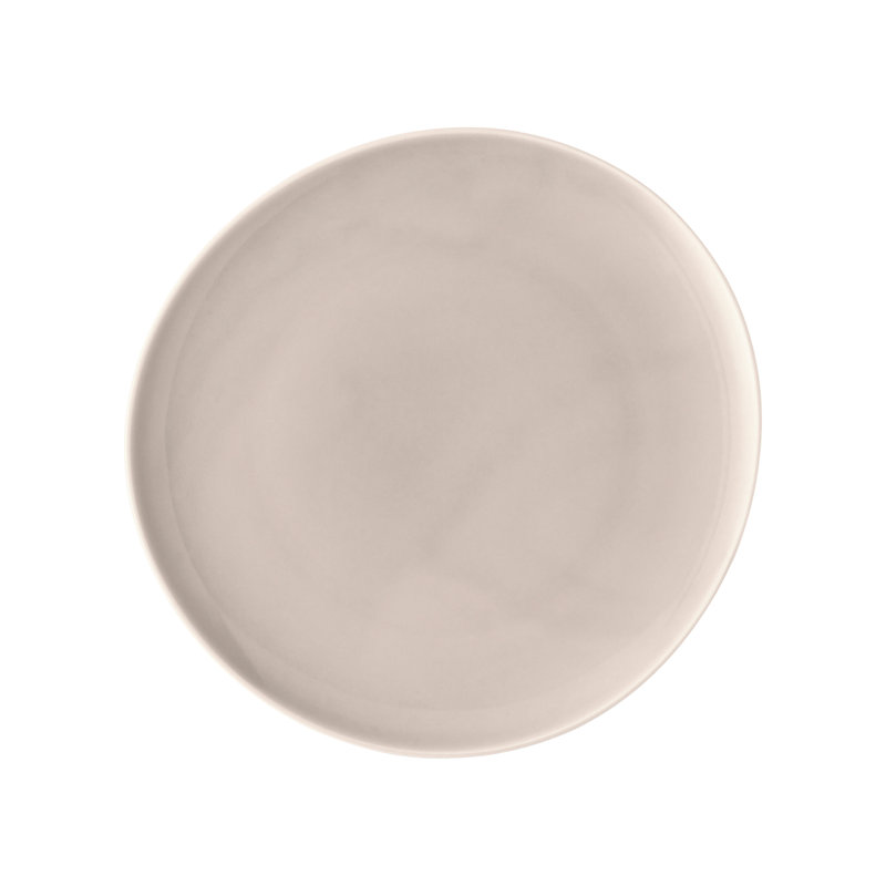 Junto Porcelain Dinner Plate, Soft Shell