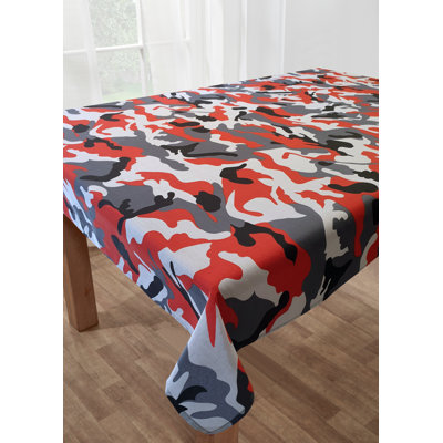 CAMOUFLAGE tablecloth Black
