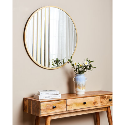 Ajrie Round Wall Mirror