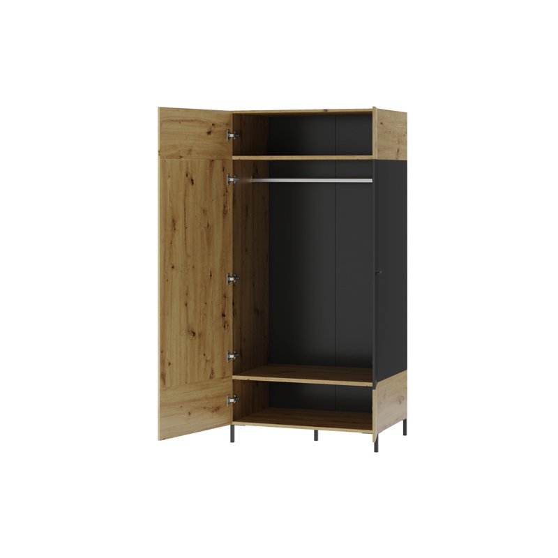 Nampreet 2-Door Wardrobe