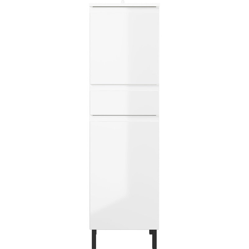 Musson Freestanding Bathroom Cabinet, White