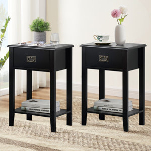 Miramontes 1 - Drawer Steel Nightstand