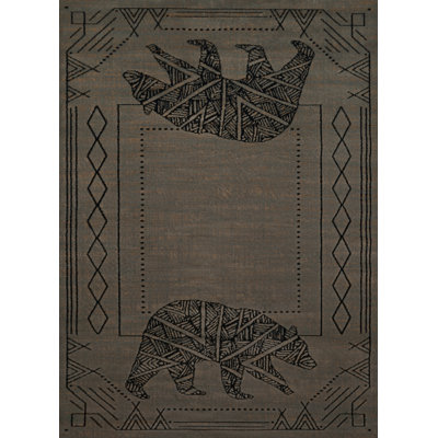 Tapis gris Sayre