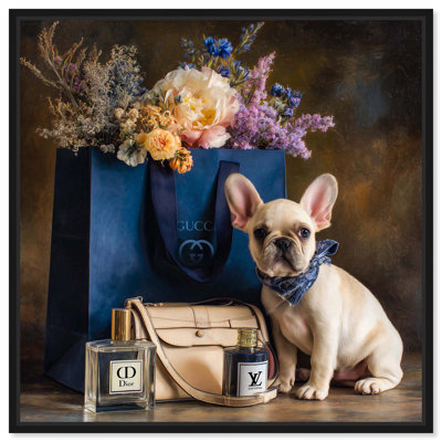 Impression sur toile Frenchie