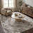 Rug Branch Ritu 4' x 6' (3'11" x 5'7") Beige/Brown Geometric Indoor Area Rug, Modern, Medium Pile, Stain-Resistant Carpet - Living Room, Bedroom, Dining Room, and Kitchen-1911736984