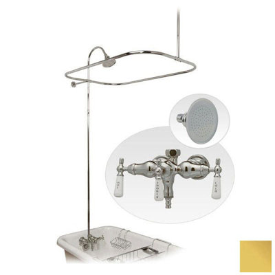 Système de douche avec valve brute