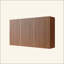 L'armoire murale de salle de bain, composée de 3 armoires avec portes, peut être utilisée en combinaison ou individuellement, convenant à la salle de bain, au salon et à la buanderie