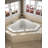 Signature® 60" x 60" Corner Soaking Acrylic Bathtub-1304598026