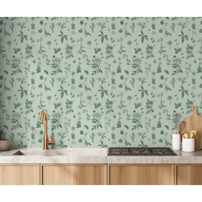 Journal de fleurs yuki osada tonal, Ton sur ton vert