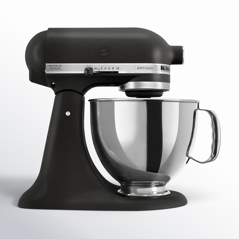 KitchenAid® Artisan® Series 5 Quart Tilt-Head Stand Mixer, Imperial Black