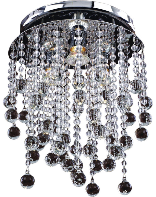 Plafonnier encastré géométrique 3 lumières 11,5 po unique Hendley