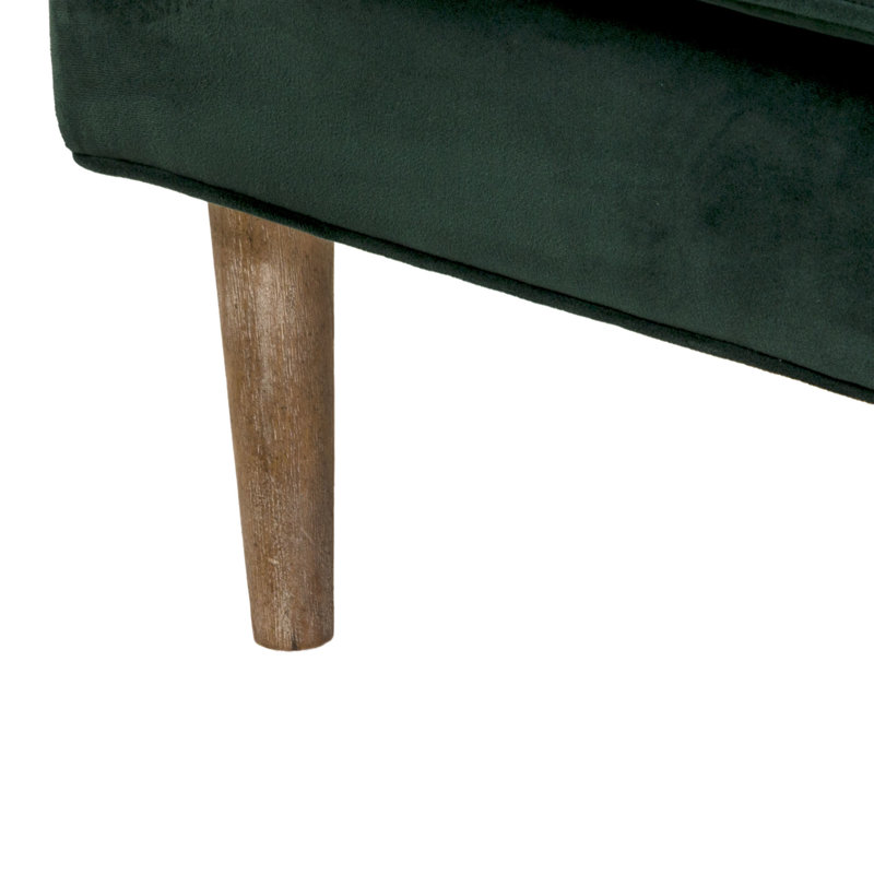 Fauteuil à oreilles Finch Wyatt, Vert