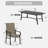 8-Person Patio Dining Set With Expendable Table-739761840