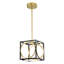 Lustre carré à 5 lumières DEL Richas