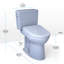 Toilette deux pièces WASHLET 28,31 po profondeur 1,28 GPF-88391431