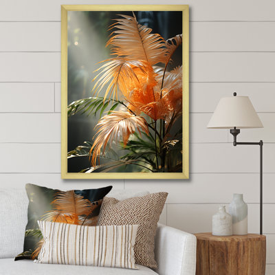«Swaying Palms Serenade», reproduction sur toile