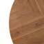 Table basse moderne d'épissure rétro moderne, plateau en bois de sapin avec pieds croisés-1131747783-1299563951