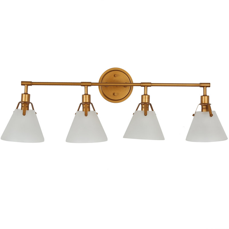 Éclairage de salle de bain à intensité variable 4 lumières Bianco, 4