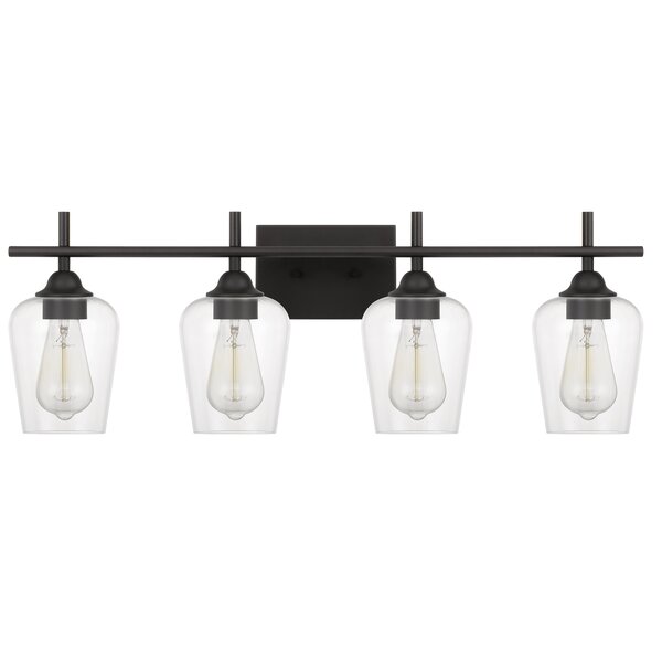 Breakwater Bay Hilger 4 - Light Dimmable Vanity Light & Reviews 