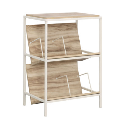 Accent Storage, Acacia Wood Finish by 17 Stories