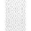 Geometric Hand Woven Shag Area Rug-1770187627