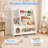 Chitara 5-Tier Book Display Bookcase Bookshelf with Storage Organizer-1916988928