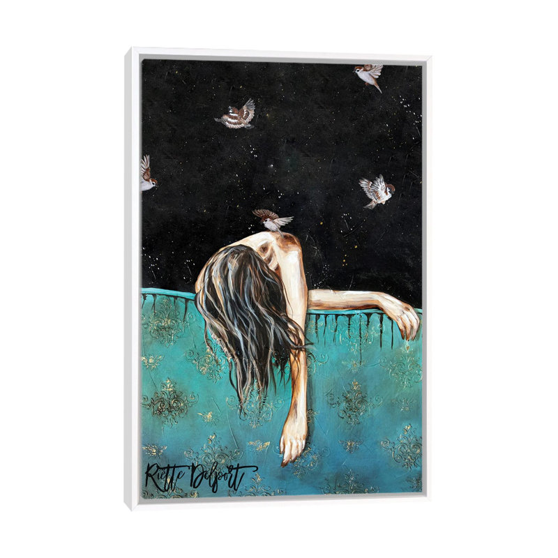 You Are Brave - RAZ310, Impression sur toile flottante sans passe-partout, H 60 po x l 40 po, Blanc
