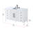 54 inch Single Bathroom Vanity-411295645