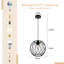 Amalan 1 - Light Matte Black Geometric Pendant