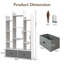 132cm H x 80cm W Bookcase-1444538290