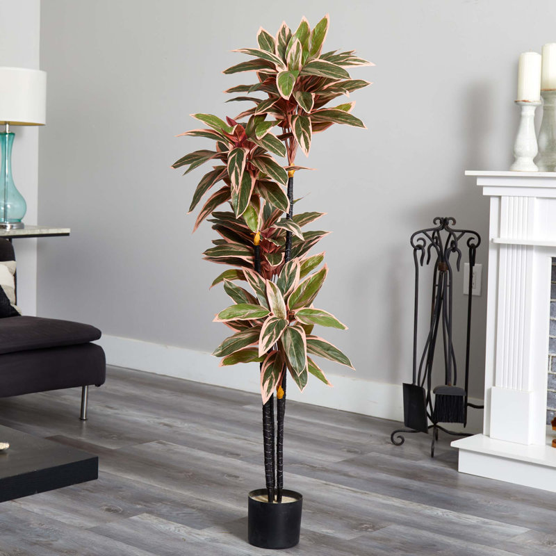 54 po Dracaena artificiel en pot
