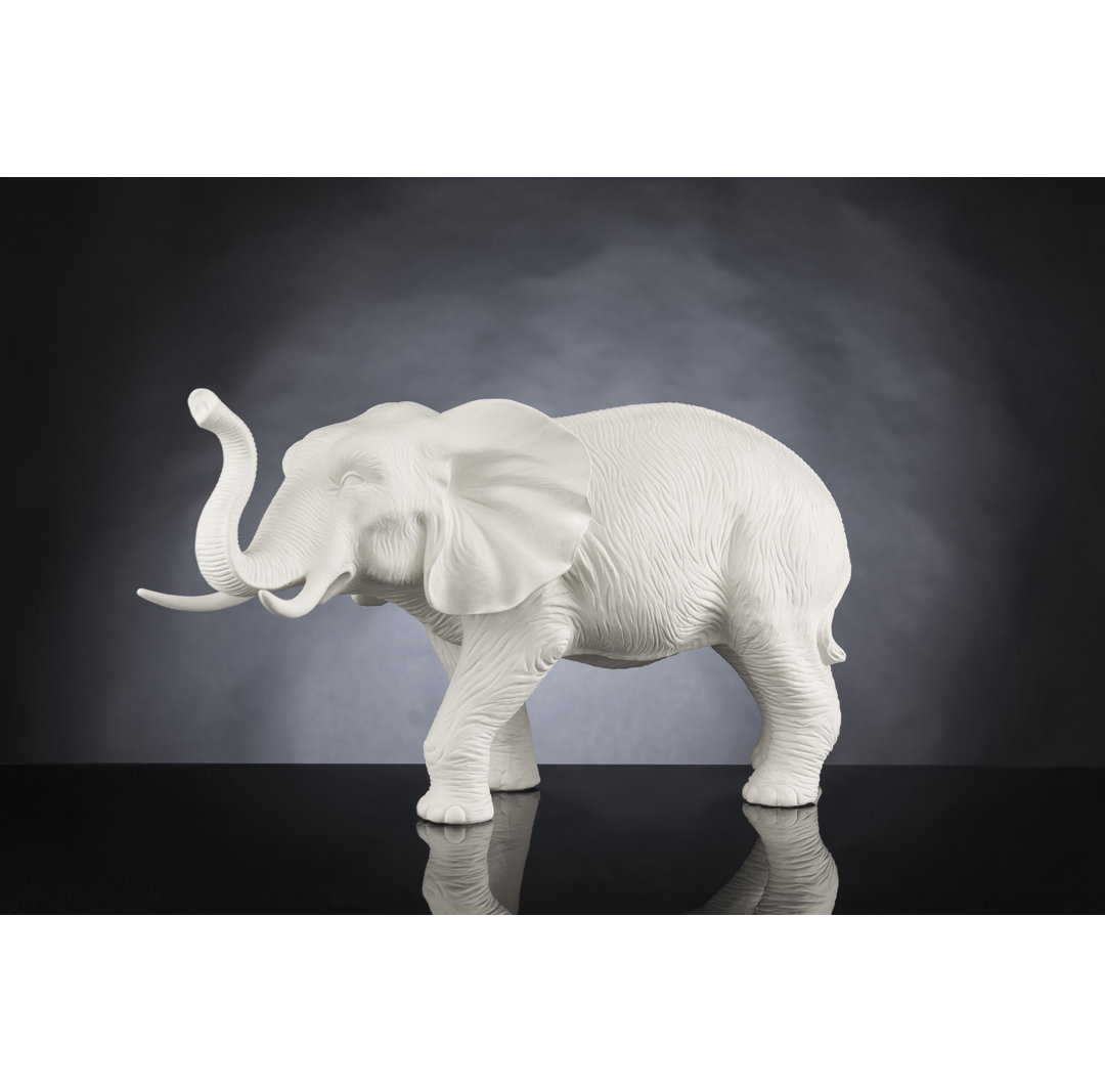 Macina African Mother Elephant Sculpture