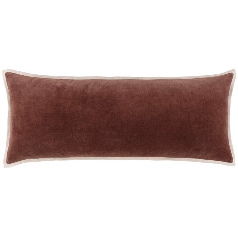 Gehry Velvet/Linen Decorative Pillow, Pillow Cover Only - No Insert, Sage, 16"H x 20"W