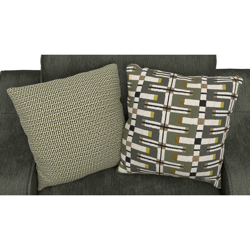 Chaise Calline et 1/2 avec coussin moelleux, Vert