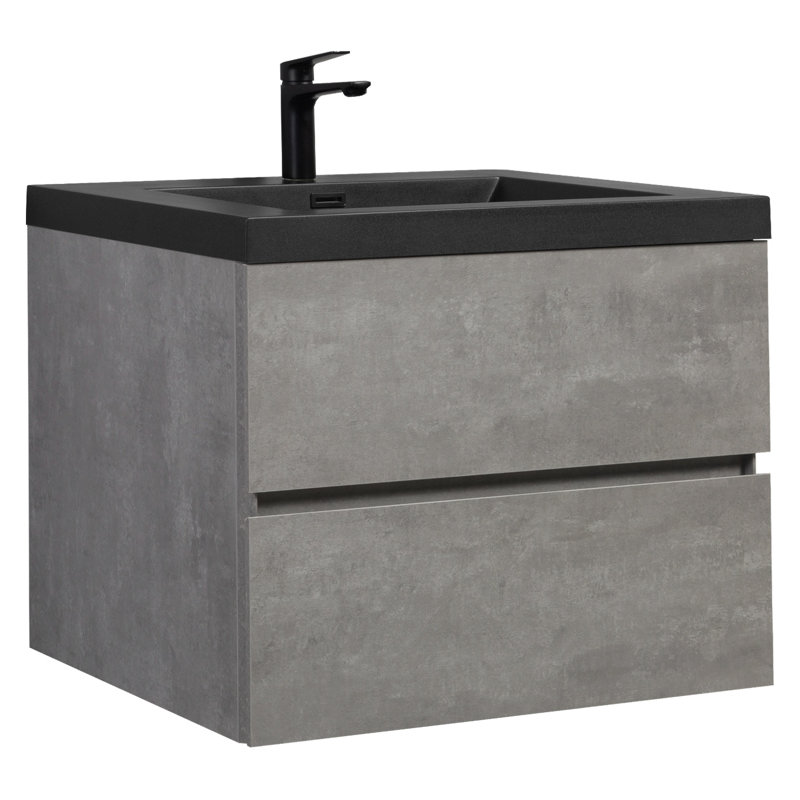 Grey Wood Replacement Bottom Panel for GF-24V12PD30 Bathroom Vanity Base
