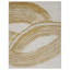 Crescent Rug: Modernist Hand Knotted Rug in Natural/Yellow-1473015399