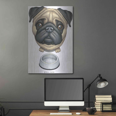 " Pug And Bowl Upper Perspective " by Danny Gordon